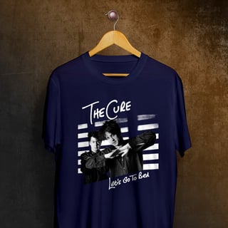 Nome do produto Camiseta The Cure - Let's go to Bed