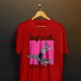 Nome do produto Camiseta Soft Cell - Tainted Love - Logo Preto
