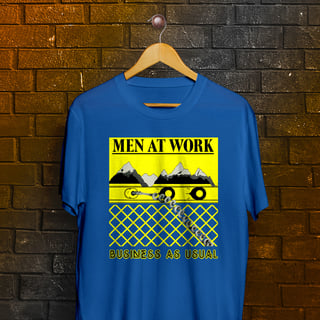 Nome do produto Camiseta Men At Work - Business As Usual