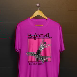 Nome do produto Camiseta Soft Cell - Tainted Love - Logo Preto