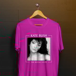 Nome do produto Camiseta Kate Bush - The Whole Story - LB