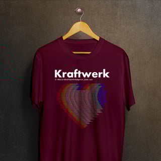 Nome do produto Camiseta Kraftwerk - Computer Love