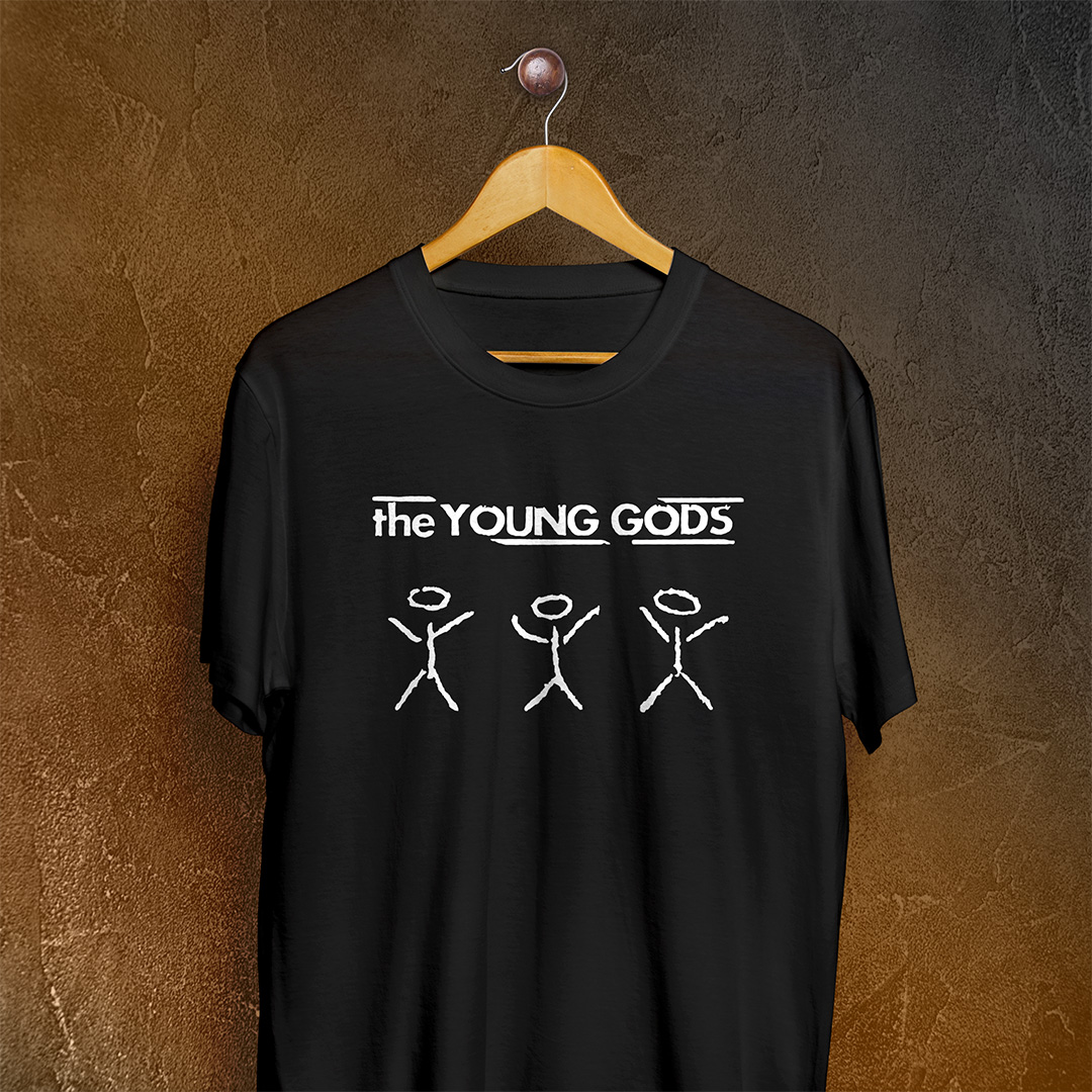 Camiseta The Young Gods - Logo Branco