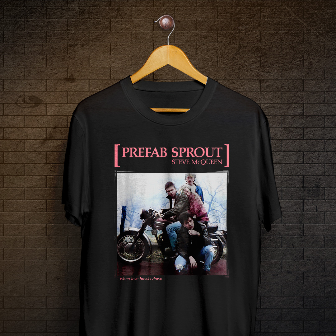 Camiseta Prefab Sprout - Steve McQueen