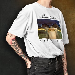 Nome do produto Camiseta Cocteau Twins - Garlands - Logo Preto