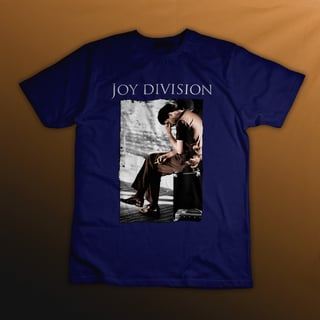Nome do produto Plus Size Joy Division - Ian Curtis - Logo Branco