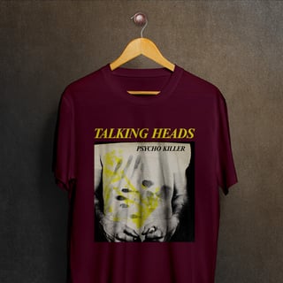 Nome do produto Camiseta Talking Heads - Psycho Killer