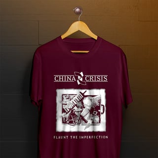 Nome do produto Camiseta China Crisis - Flaunt The Imperfection