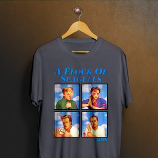 Nome do produtoCamiseta A Flock Of Seagulls - Listen