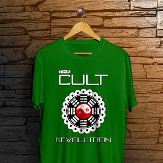 Nome do produto Camiseta The Cult - Revolution - Logo Branco