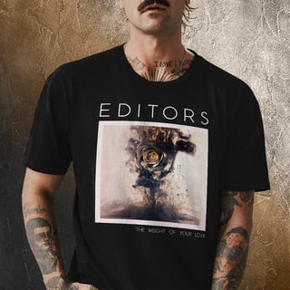 Nome do produtoCamiseta Editors - The Weight of your Love