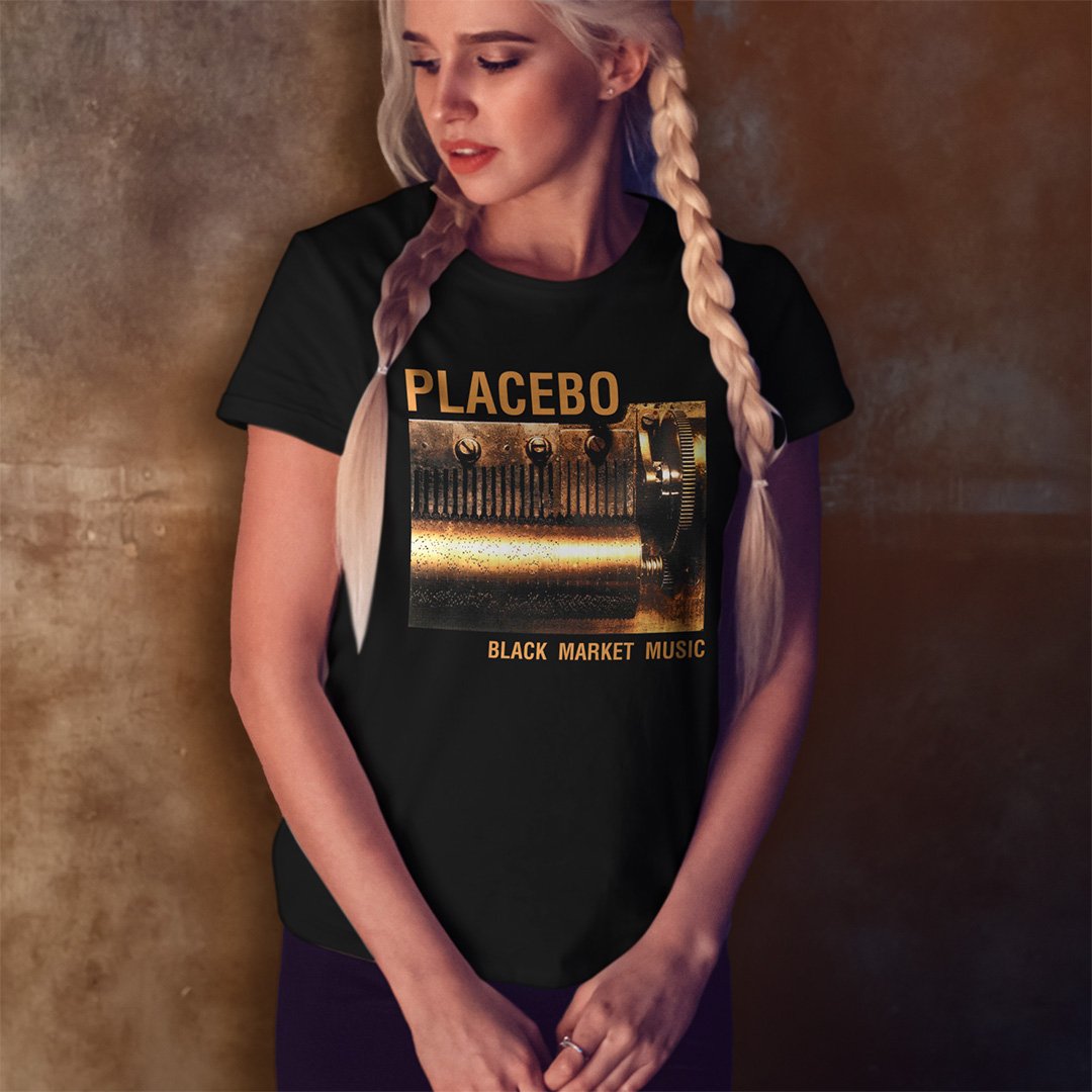 Nome do produto: Baby Look Placebo - Black Market Music