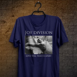 Nome do produtoCamiseta Joy Division - Love - Logo Branco