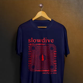 Nome do produtoCamiseta Slowdive - Everything is Alive