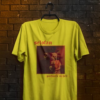 Nome do produto Camiseta Selofan - Partners in Hell