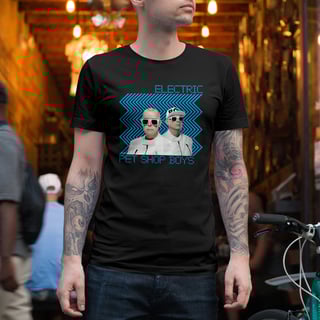 Nome do produto Camiseta Pet Shop Boys - Electric