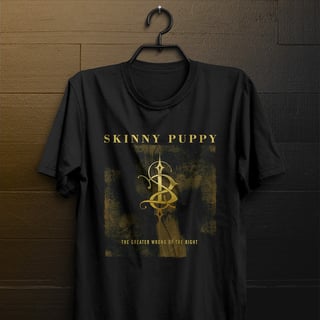 Nome do produtoCamiseta Skinny Puppy - The Greater Wrong Of The Right