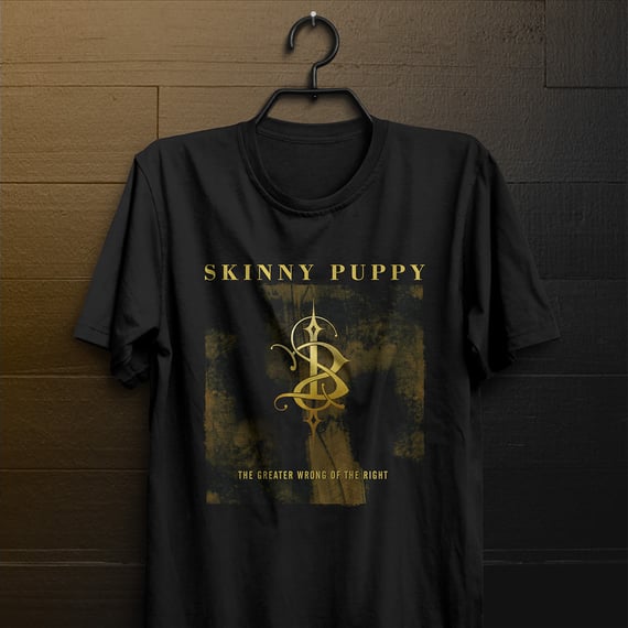 Camiseta Skinny Puppy - The Greater Wrong Of The Right