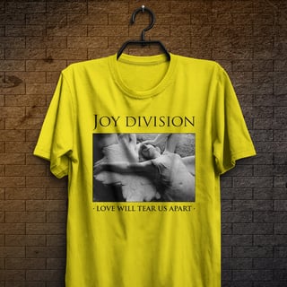 Nome do produtoCamiseta Joy Division - Love - Logo Preto