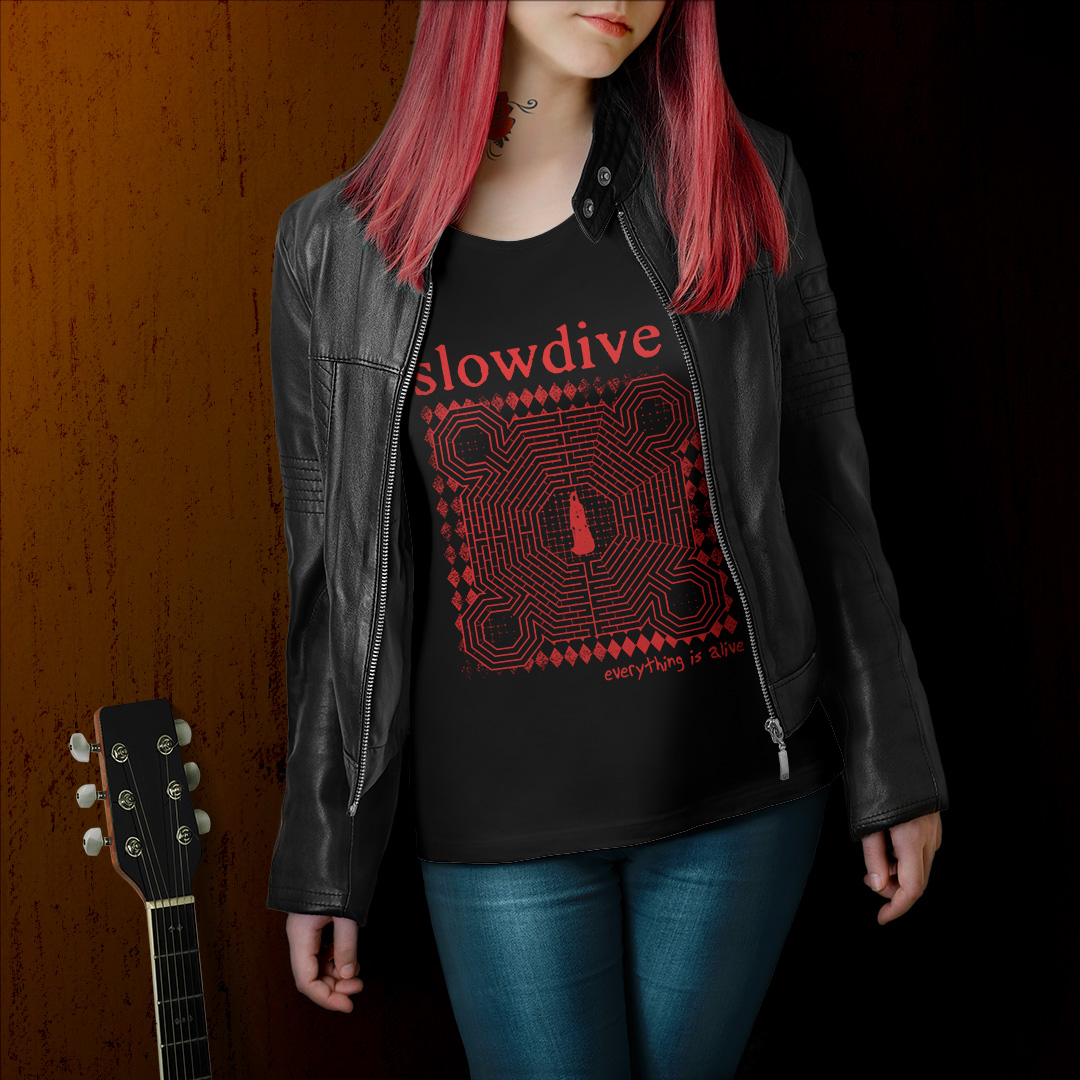 Nome do produto: Baby Look Slowdive - Everything is Alive