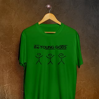Nome do produto Camiseta The Young Gods - Logo Preto