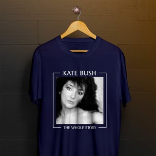 Nome do produto Camiseta Kate Bush - The Whole Story - LB