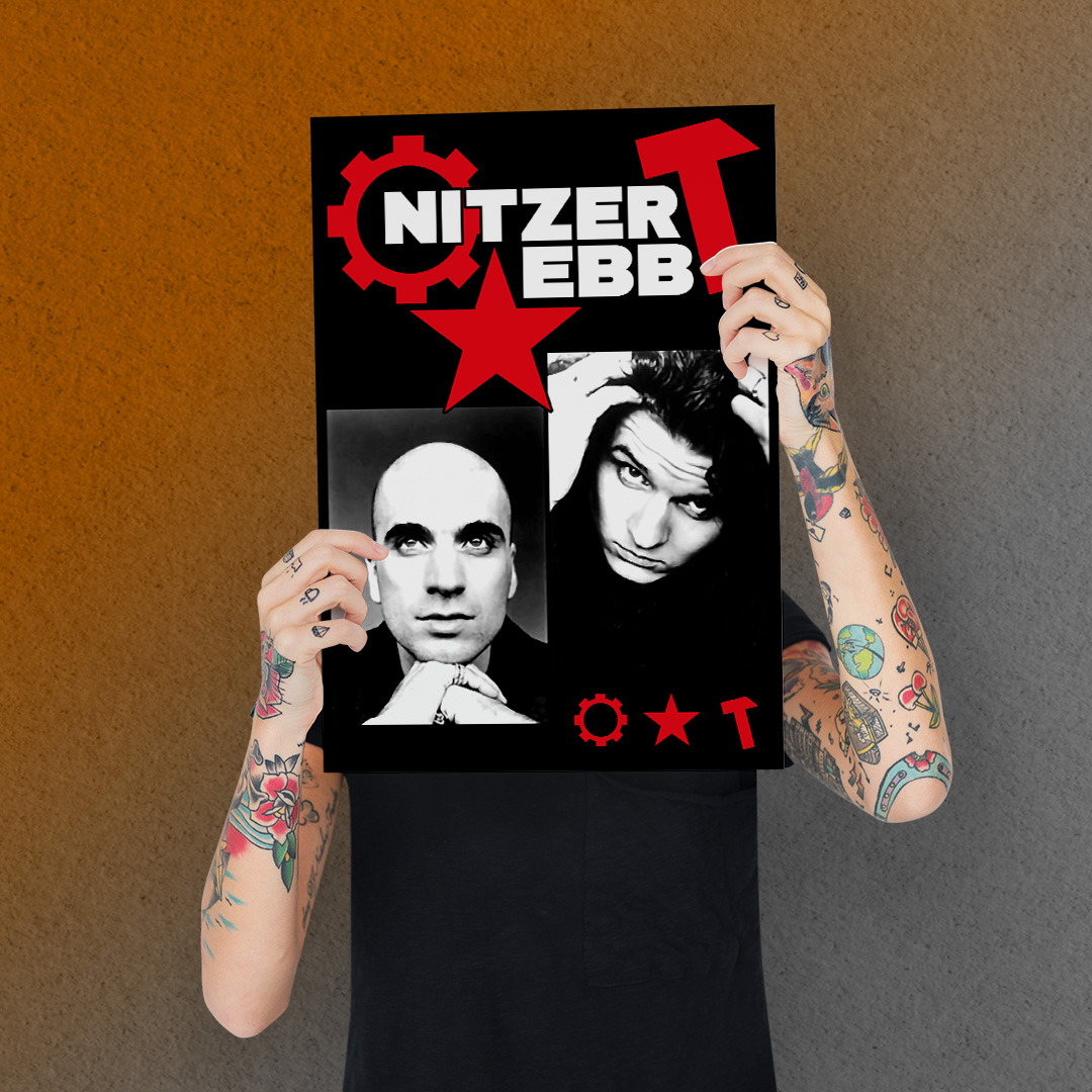 Nome do produto: Poster Nitzer Ebb