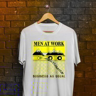 Nome do produto Camiseta Men At Work - Business As Usual