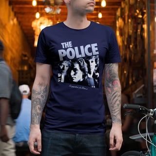 Nome do produto Camiseta The Police - Reggatta de Blanc