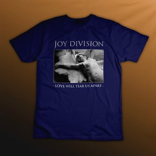Nome do produto Plus Size Joy Division - Love - Logo Branco