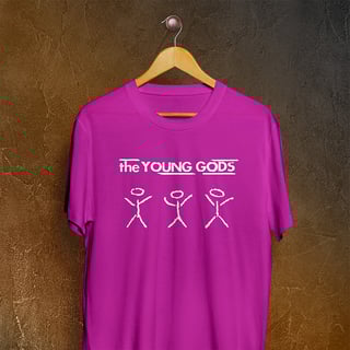 Nome do produto Camiseta The Young Gods - Logo Branco