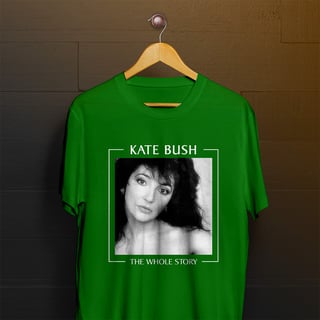 Nome do produto Camiseta Kate Bush - The Whole Story - LB
