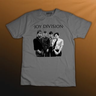 Nome do produto Plus Size Joy Division - Logo Preto
