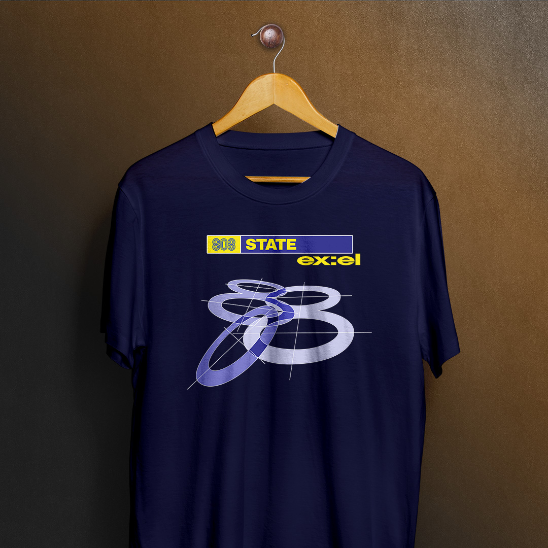 Nome do produto: Camiseta 808 State - Ex:el