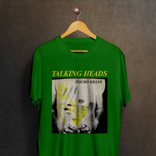 Nome do produto Camiseta Talking Heads - Psycho Killer
