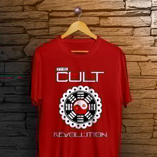 Nome do produto Camiseta The Cult - Revolution - Logo Branco