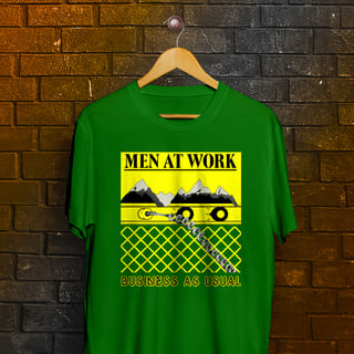 Nome do produto Camiseta Men At Work - Business As Usual