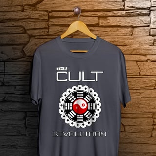Nome do produto Camiseta The Cult - Revolution - Logo Branco