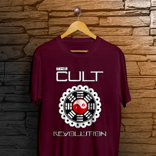 Nome do produto Camiseta The Cult - Revolution - Logo Branco