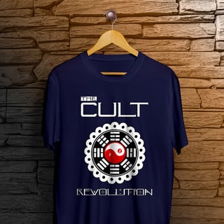 Nome do produto Camiseta The Cult - Revolution - Logo Branco