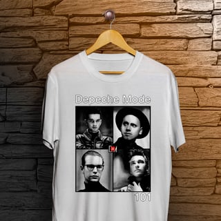 Nome do produtoCamiseta Depeche Mode - 101