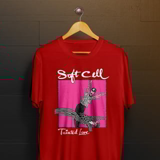 Nome do produto Camiseta Soft Cell - Tainted Love - Logo Branco