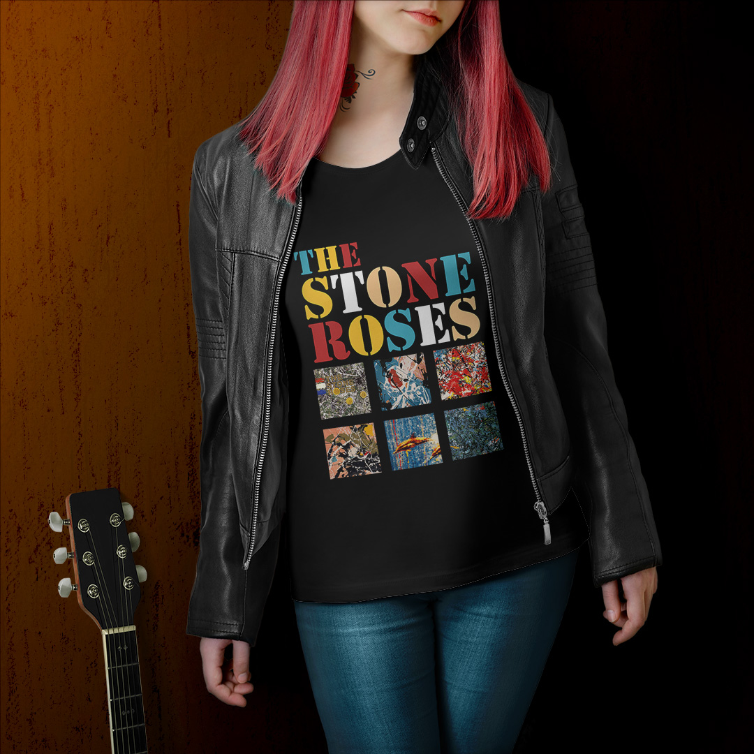 Nome do produto: Baby Look The Stone Roses - Colours