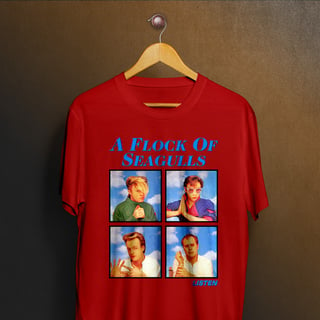 Nome do produtoCamiseta A Flock Of Seagulls - Listen