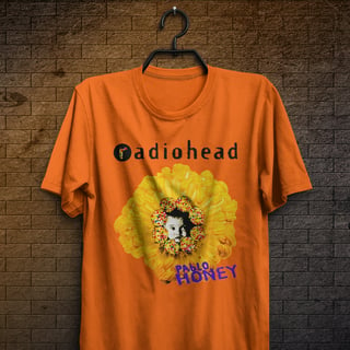 Nome do produtoCamiseta Radiohead - Pablo Honey - Logo Preto