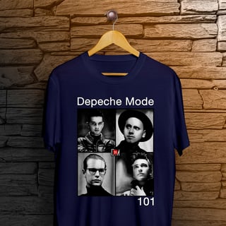 Nome do produtoCamiseta Depeche Mode - 101