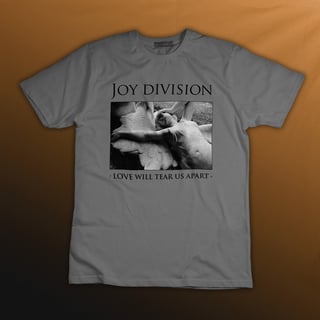 Nome do produto Plus Size Joy Division - Love - Logo Preto