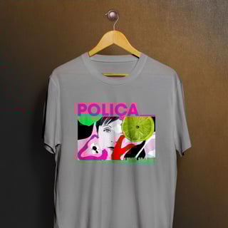 Nome do produto Camiseta Poliça - Lime Habit