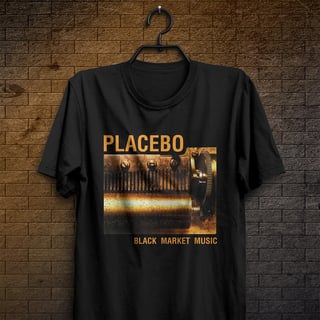 Nome do produto Camiseta Placebo - Black Market Music