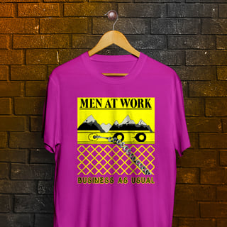 Nome do produto Camiseta Men At Work - Business As Usual